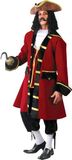 FIESTAS GUIRCA Piratenkapitein Deluxe voor heren, piratenkostuum voor heren, maat M (48-50)
