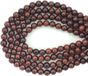 Bol CarpenterC 200 pièces 8 mm perles rondes polies en bois de palissandre naturel