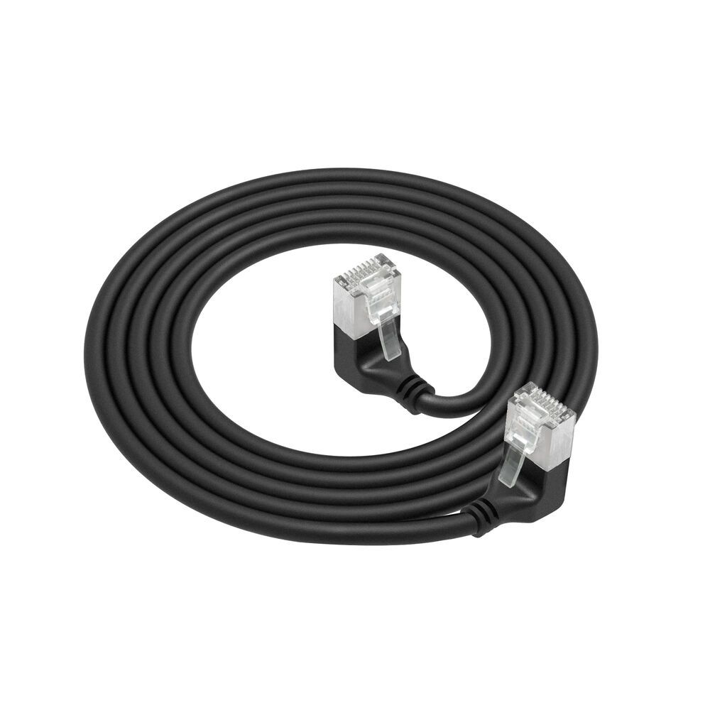 ACT DA5902 netwerkkabel Zwart 2 m Cat6a U/FTP (STP)
