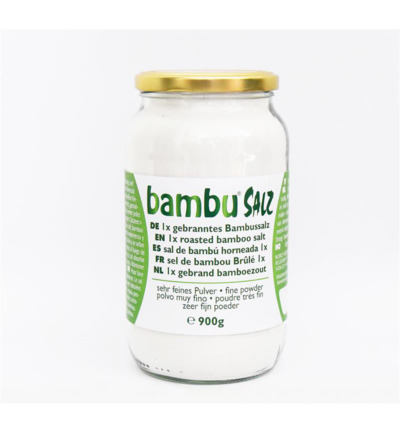 Aman Prana Bamboezout zeer fijn 1x gebrand (900G)