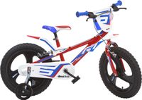 Dino R1 - Kinderfiets 14 Inch - Jongensfiets Rood