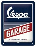 Nostalgic Art Vespa Garage Wandbord Metaal Meerkleurig 15 x 20 cm
