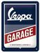 Nostalgic Art Vespa Garage Wandbord Metaal Meerkleurig 15 x 20 cm