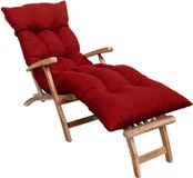 Bananair Ligbedkussen Rood 185 x 60 x 15 cm