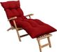 Bananair Ligbedkussen Rood 185 x 60 x 15 cm