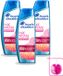 Head & Shoulders 3 x Anti-Roos Shampoo Pure Intense Grapefruit 250 ml