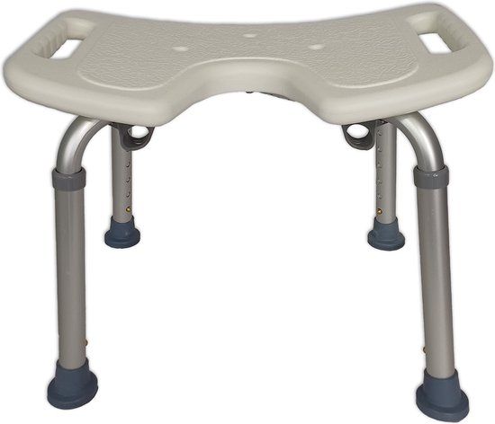 Orange Medicals Douchekruk met uitsparing - Grijs/Wit