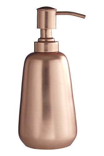Premier Housewares Madison Shine Dispenser Set - Copper - 18 x 8 x 8 cm
