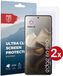 Rosso Screen Protector Geschikt voor Motorola Edge 60 Pro | Ultra Clear Duo Pack | TPU Folie | Case Friendly Beschermfolie | 2 Stuks