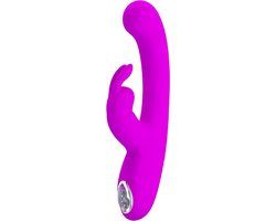Pretty Love Lamar Rabbit Vibrator - Paars