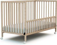 WEBABY - Co-sleeping babybedje in ruw beukenhout 60 x 120 cm LIO