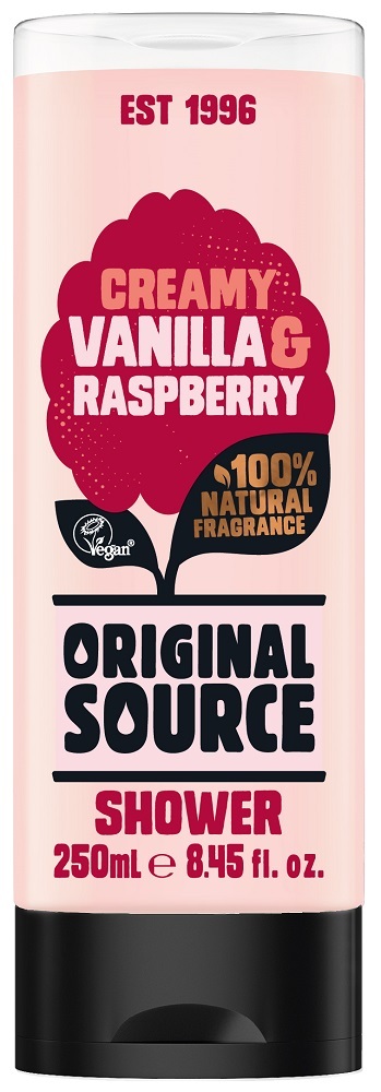 Original Source Creamy Vanilla & Raspberry Douchegel