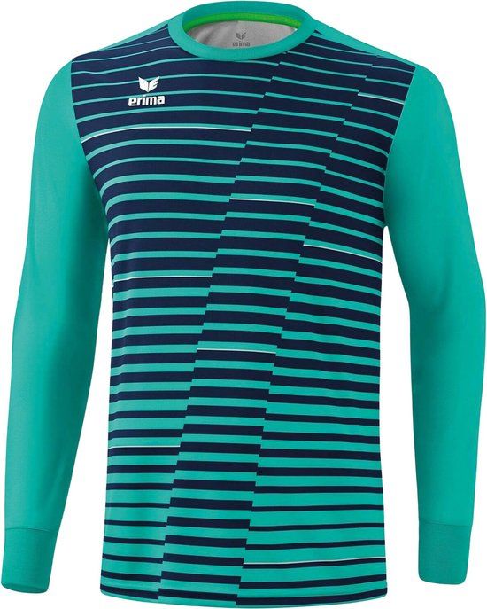 Erima Pro Jersey Longsleeve Keepersshirt Junior - Groen/Blauw - Maat 152