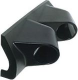 Meterhouder AutoStyle Meterhouder Universeel 2 gaten zwart ABS