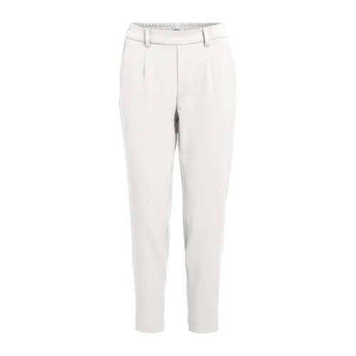 OBJECT OBJLISA Straight Fit Trousers - White