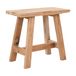Nest of Nora Nora Nest of Nora Bankje van teakhout - 50x25x45 cm - Natural