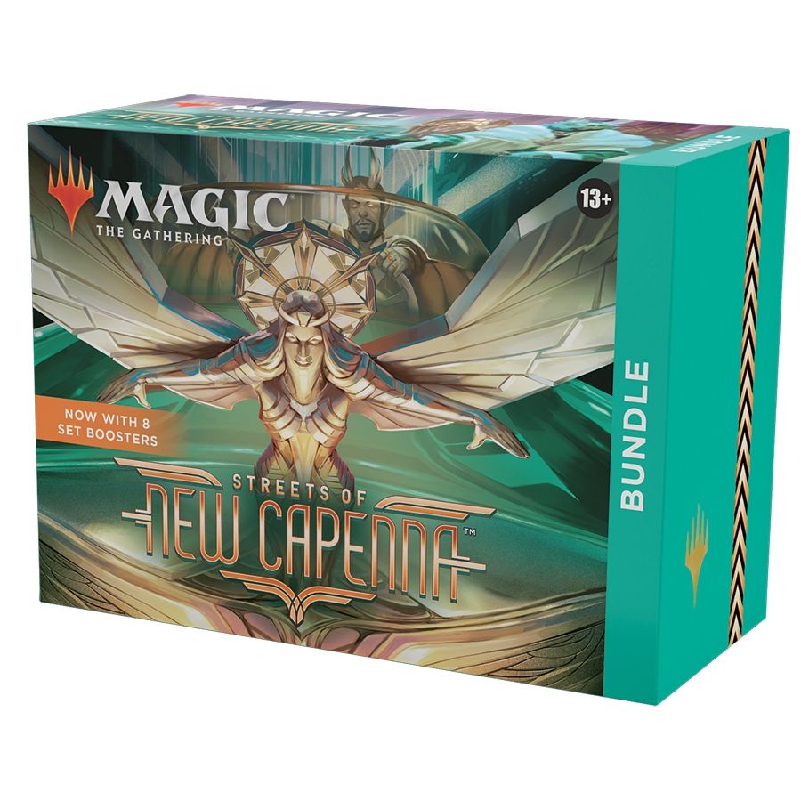Wizards of the Coast Magic The Gathering - Streets Of New Capenna Bundle - Trading Cards - 0195166121062