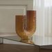 AYTM Vaas Arura, barnsteen, hoogte 40 cm, breedte 34 cm, glas