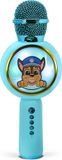 Paw Patrol Chase - draadloze karaoke microfoon voor kinderen - oplichtend LED display - speaker - stemvervorming