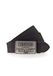 MUSTANG Leren Riem Men Leather Belt W85 Schwarz Zwart
