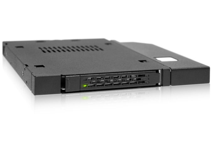 Icy Dock MB411SPO-B - Drive bay panelen - Zwart