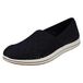 Clarks Brinkley Emily mocassin zool voor dames, Navy Blauw
