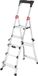 Hailo Trapladder TL100 Aluminium 56 x 143 cm Zilver
