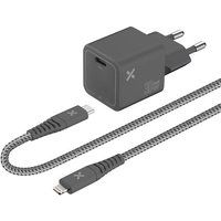 Wefix Pro Wefix Oplader Pro GaN 30 W + Lightning-kabel 1,2 m Grijs