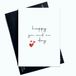 Gelukkig Happy You And Me Valentijnskaart voor hem voor haar Galantine Day voor een vriend AP14