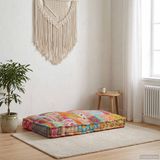 vidaXL Pallet Sofa Kussen Multikleur 120 x 80 x 12 cm Stof