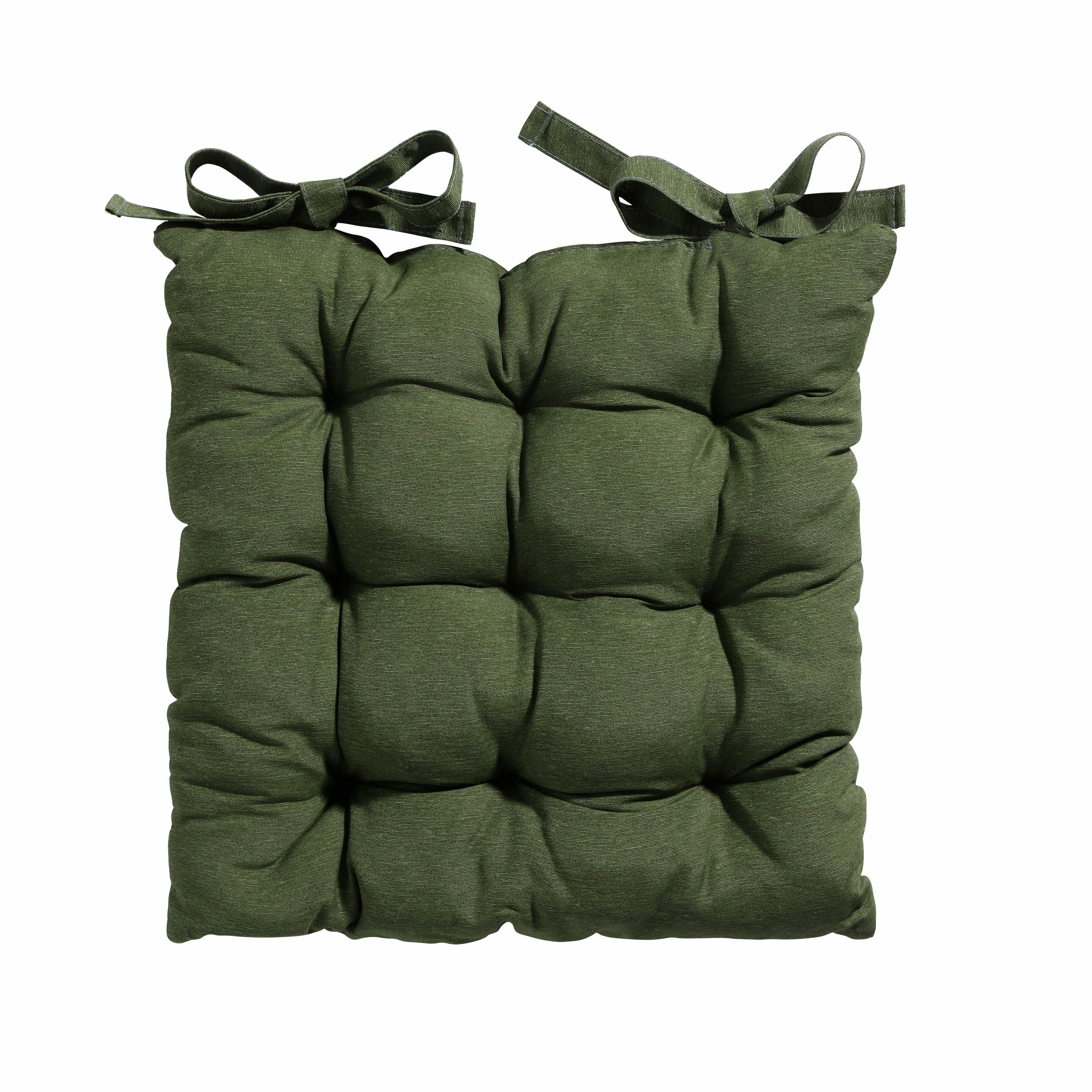 Madison Toscane Kussen - Panama Green - 46x46 - Groen