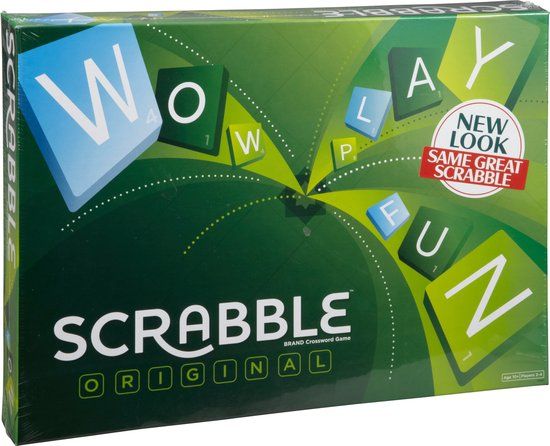 Mattel Games Scrabble Original Board Game (English)
