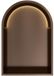 Hotbath &More Inbouwnis Toogmodel - 452 x 30 x 10 cm - met LED-verlichting - Tuscan Bronze