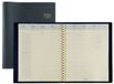 Brepols boekenkalender OMEGA 27 2026 zwart spiraal 21x27cm