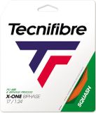 Tecnifibre X-One Biphase 17 squashsnaar - oranje