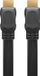 Goobay 61280 Câble HDMI 3 m HDMI Type A (Standard) Noir