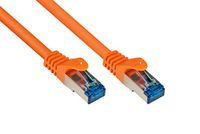 Good Connections Cat.6A ethernet LAN-patchkabel met rasterbescherming RNS, S/FTP, PiMF, halogeenvrij, 500MHz, OFC, 10 Gigabit geschikt