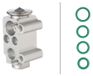 HELLA Valve d'expansion pour climatisation, aluminium. HELLA IAM-expertise pour BMW Série 3 entre autres