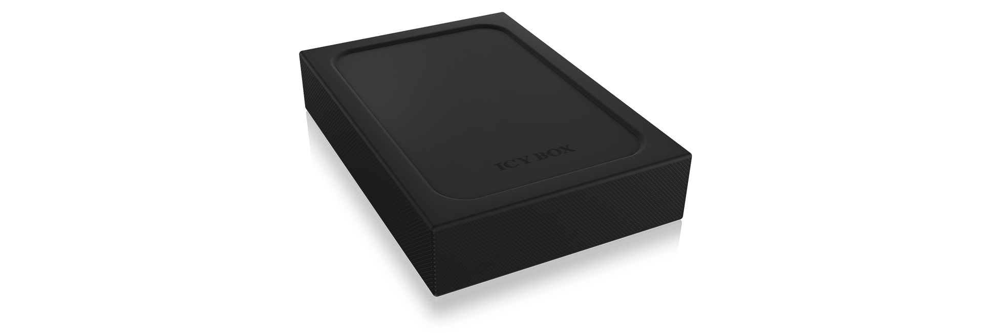 ICY BOX IB-256WP - Behuizing voor opslagstations - Zwart