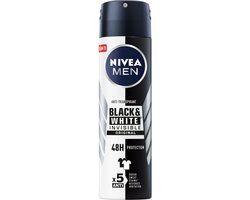 NIVEA Men Invisible for Black & White Deodorant Spray - 150ml