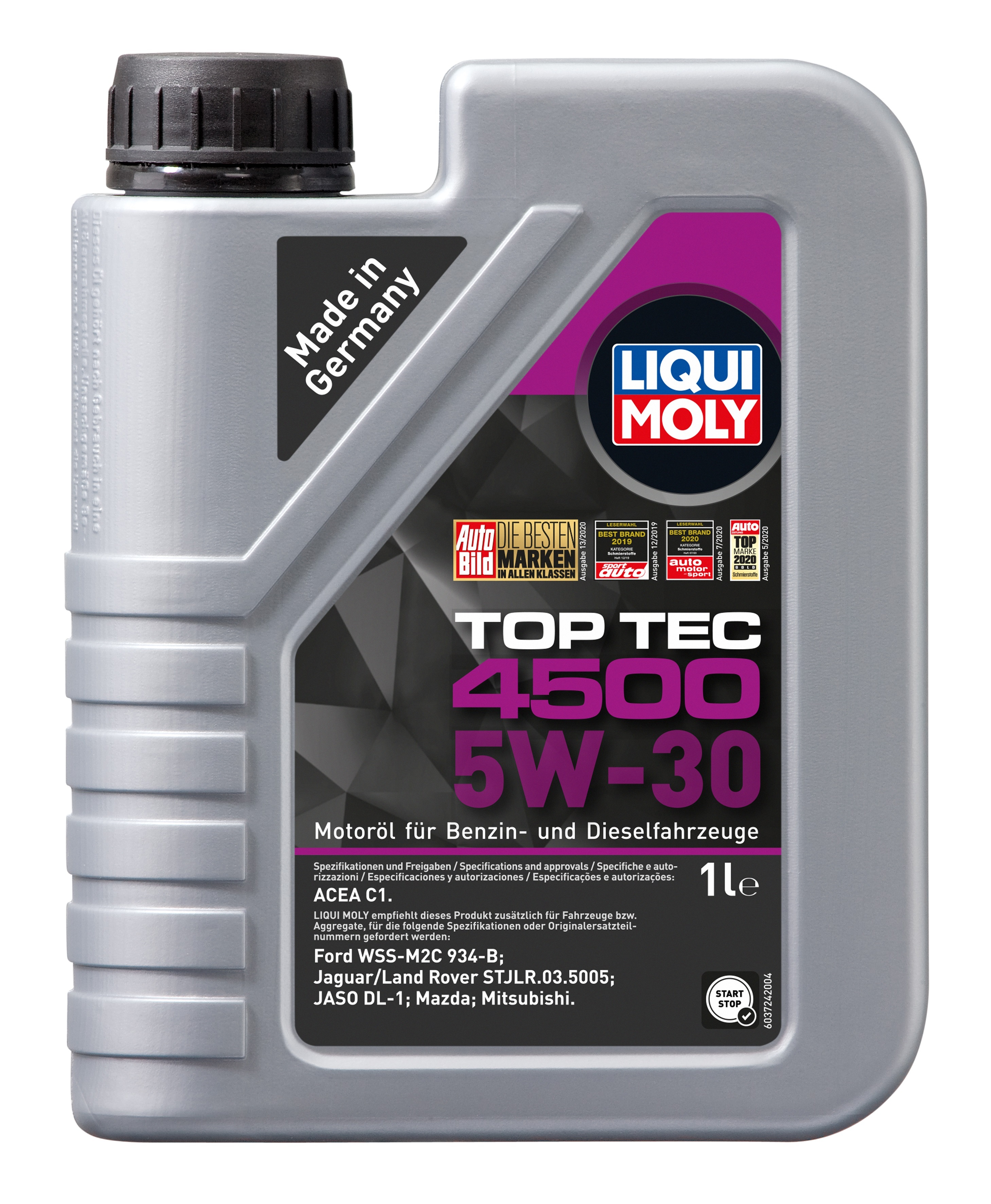 Liqui Moly Liqui Moly Top Tec 4500 5W30 C1 1L