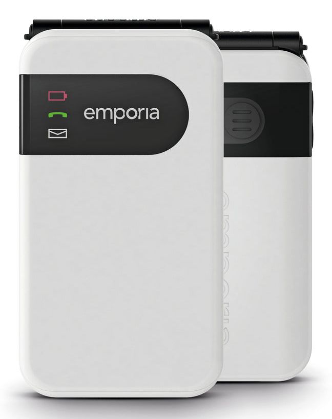 Emporia SIMPLICITYglam.4G - Seniorentelefoon - 2.8" - Wit