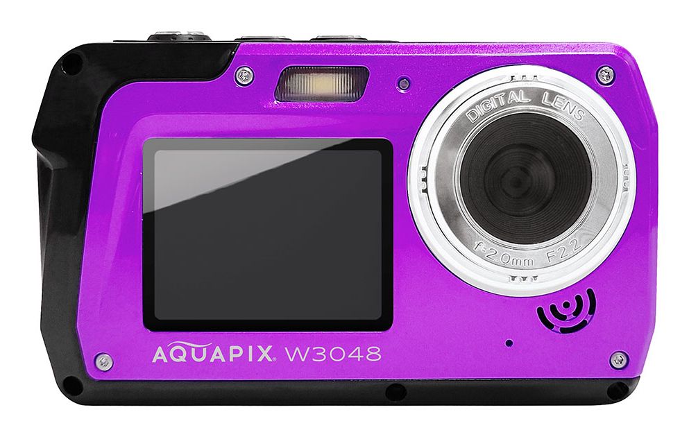 Easypix Aquapix W3048-V Edge Violet | 13MP | 4K | Waterproof | Violet