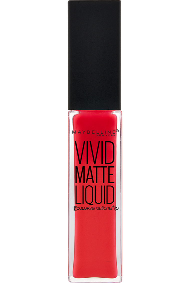 Maybelline Vivid Matte Liquid 25 Orange Shot - Lipgloss - Dames