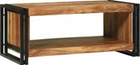 vidaXL Table basse Marron 90 x 50 x 38 cm Acacia massif