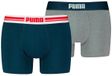 Puma Everyday Placed Logo Boxers 2 Eenheden Veelkleurig 2XL Man