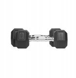 THORN+fit Merkloze Hexagonale Dumbbells 2x4kg - Rubber Gecoat voor Fitness