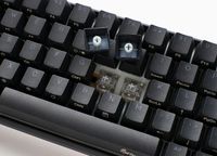 Ducky One 3 Classic Mini Gaming USB Anglais américain Noir, Blanc