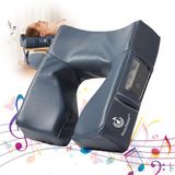 Music Master High Fidelity Sound Face Cradle Kussen - Bluetooth Massage Kussen voor Gezicht naar beneden Rust- Ultra Zachte Massage Tafel Hoofdsteun - Grote Oogopening voor Superieur Comfort, Royal