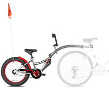 WeeRide Tandem Aanhangfiets Copilot XT Grey